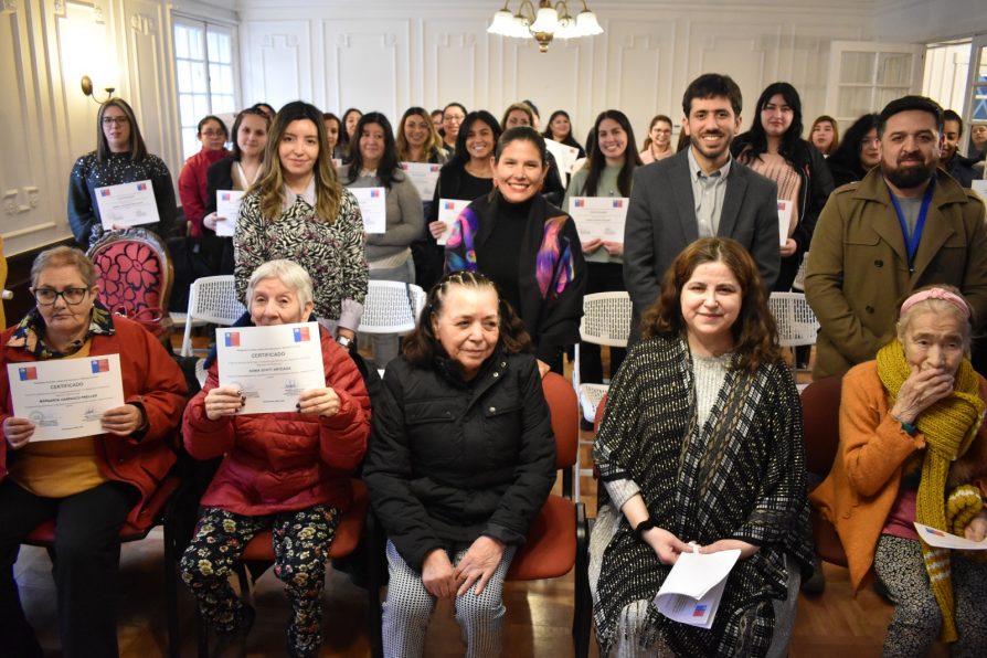 Grupo intergeneracional de mujeres se certificó en programa  Mujeres derechos sexuales y reproductivos.