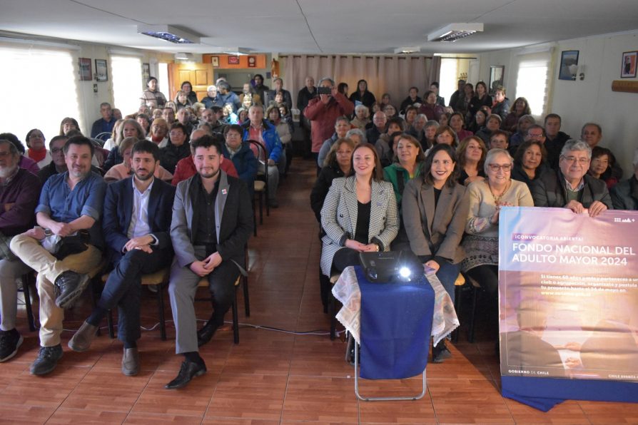 Senama aumenta en casi el doble los recursos del Fondo Nacional del Adulto Mayor en Magallanes