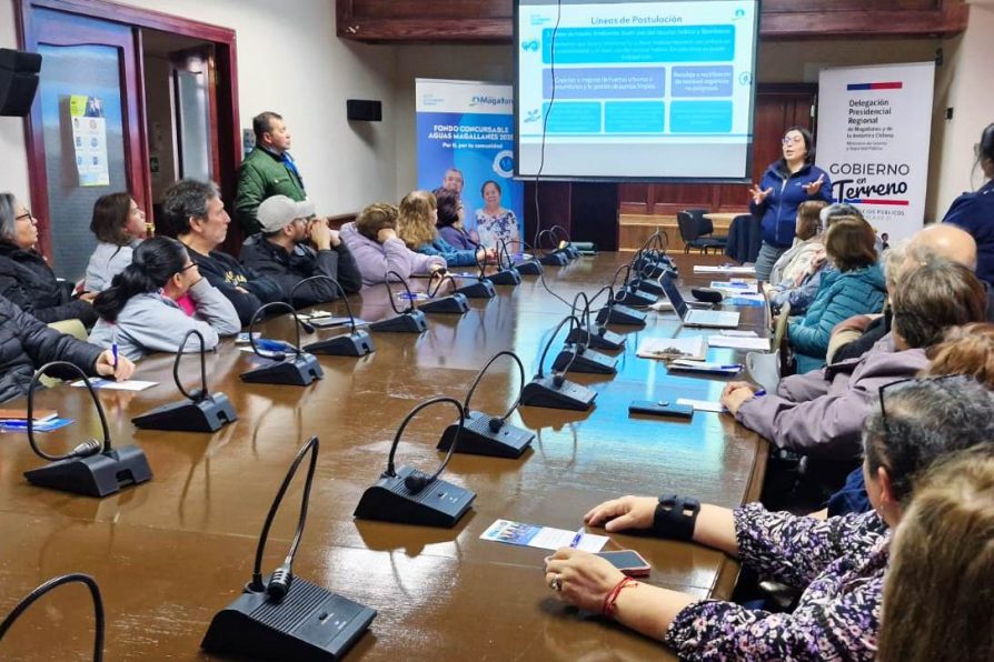 Destacan instancia de diálogo ciudadano para difundir Fondo Concursable de Aguas Magallanes 2025