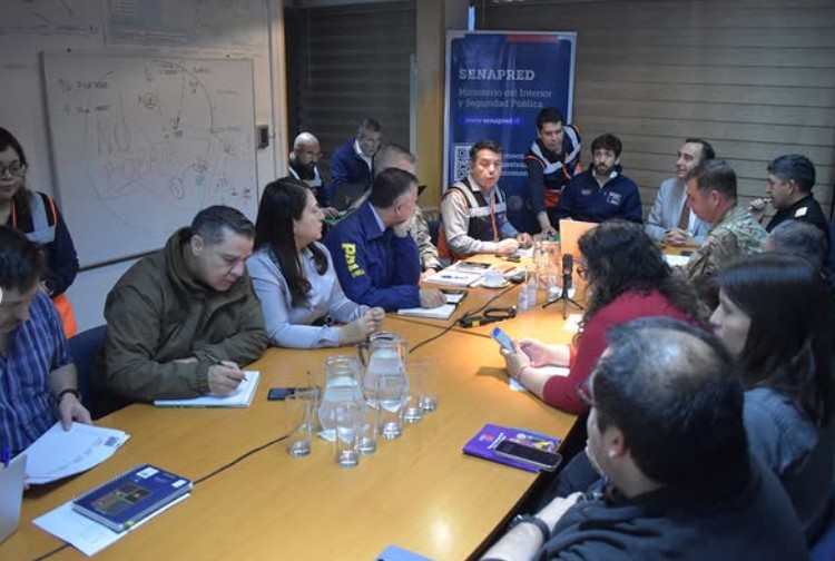 Autoridades se reunieron en Cogrid Nacional y Regional para coordinar el Plan Invierno 2025