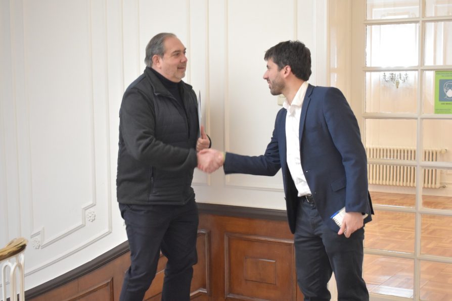 Delegado Presidencial Regional se reunió con el Diputado Carlos Bianchi en torno a temas relacionados a Hidrógeno Verde en Magallanes