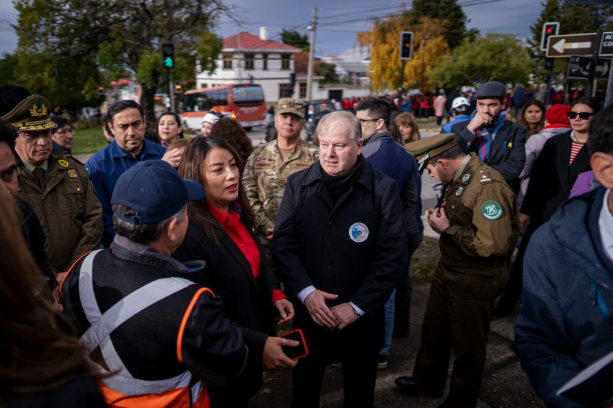 Masiva evacuación en comunas costeras de la Región de Magallanes tras simulacro de sismo y tsunami