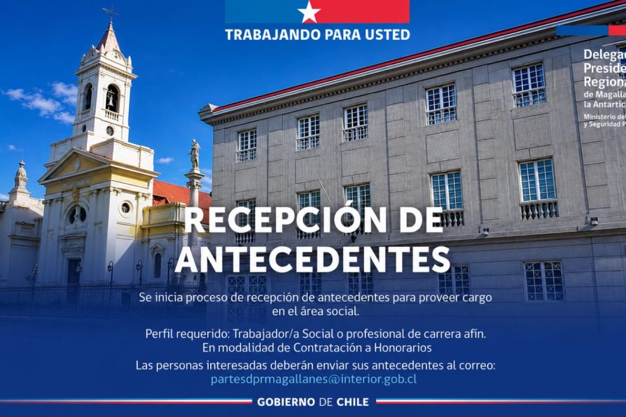 Recepción de antecedentes